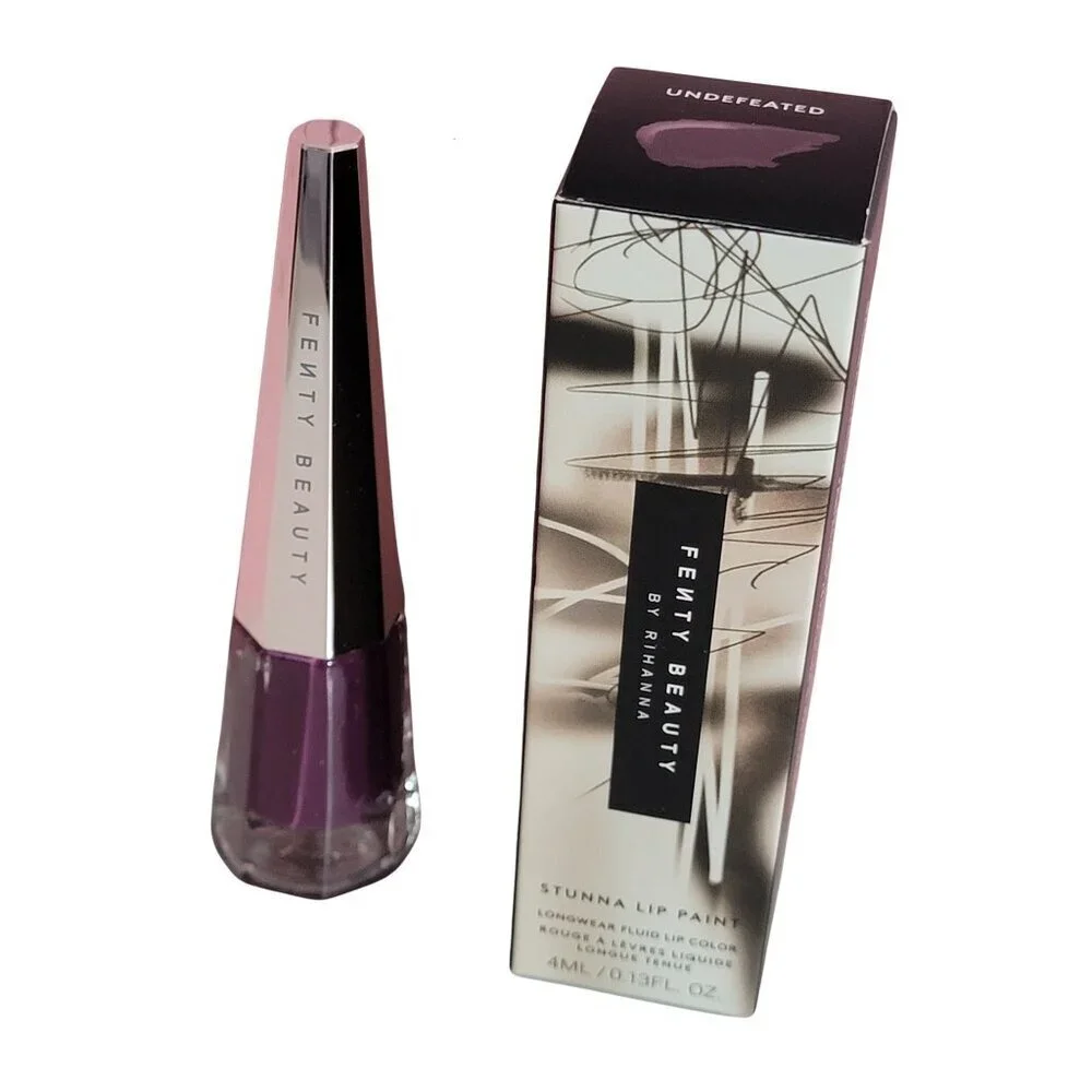 Fenty Beauty by Rhianna Undefeated Deep Purple Lip Paint 
